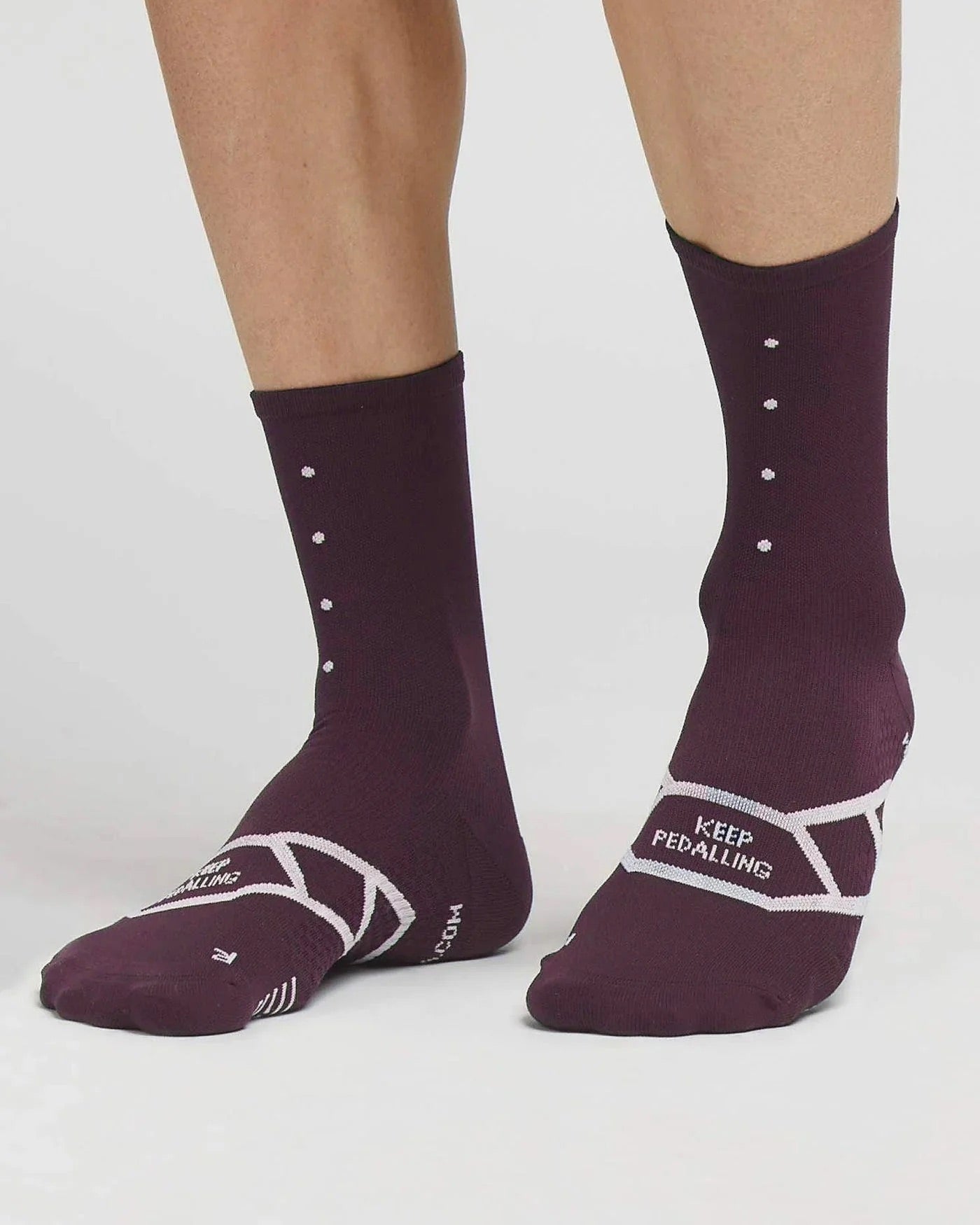 Pedla Lightweight socks | aubergine